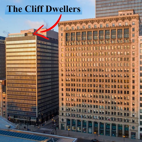 Location of the Cliff Dwellers