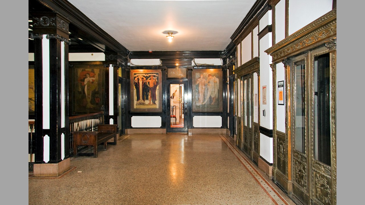 2010: Elevator Foyer of the Fine Arts Building