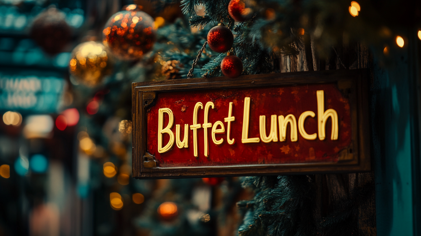 Buffet Lunch Christmas