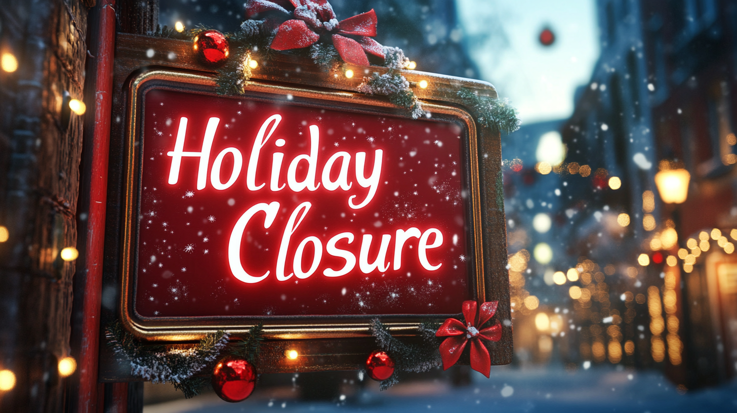 Holiday Closure