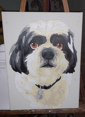 Dog Painting